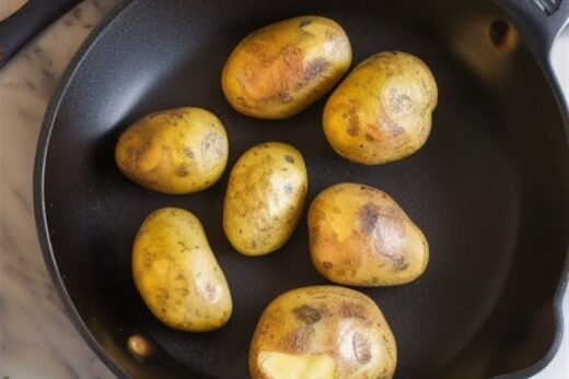 Jak zrobić pieczone ziemniaki na patelni